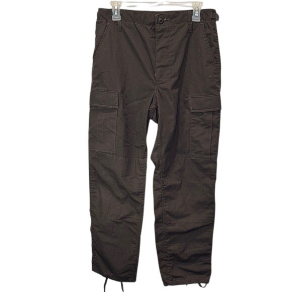 Propper Brown Cargo Pants Military Style Utility Workwear S/R - Picture 1 of 3